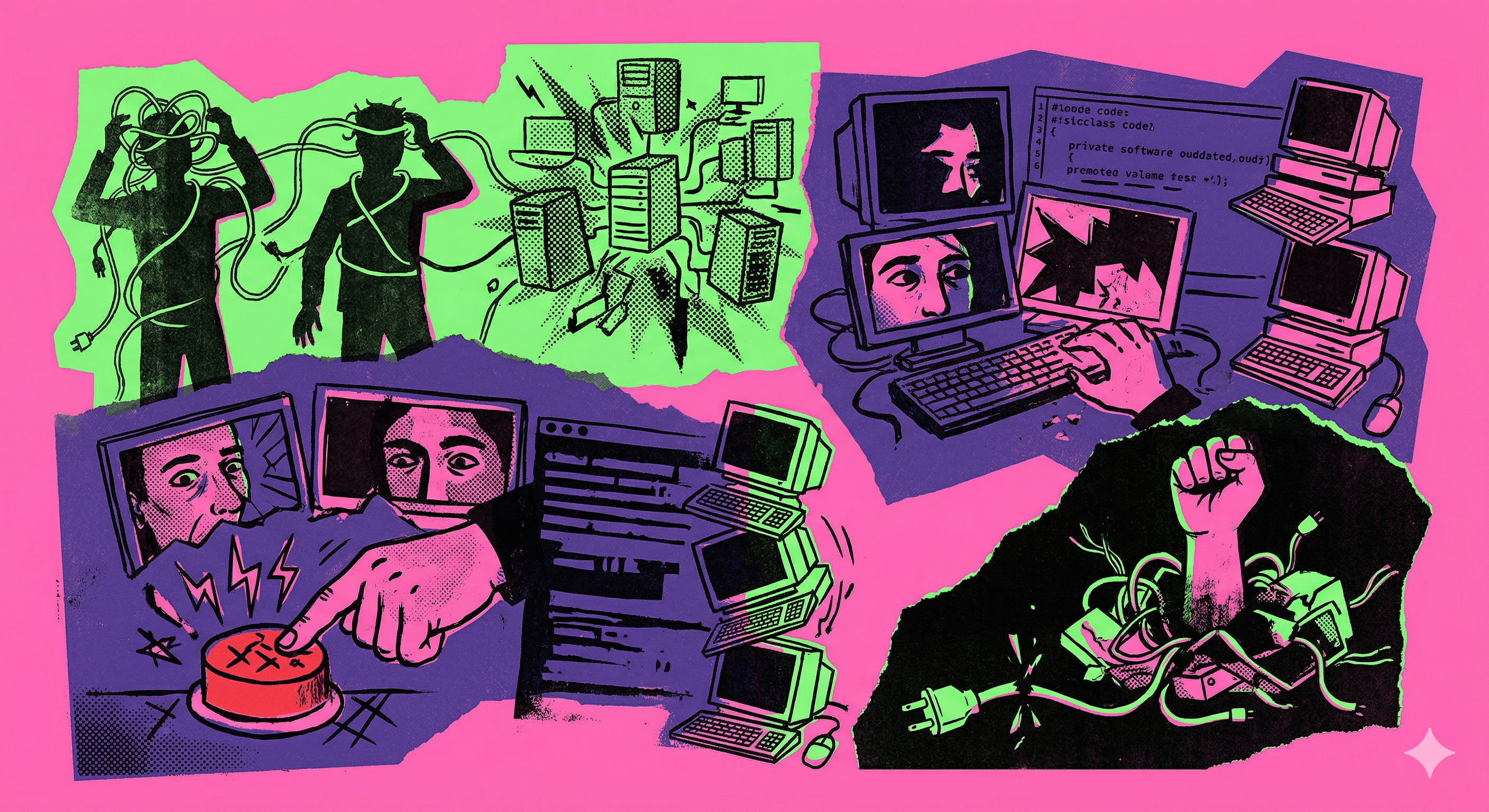 تقييم فريق تقنية المعلومات في المنظمة